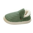 thumbnail image 5 of YLYL Women Men Winter House Slipper Booties Fur Lined Cozy Warm Soft Plush Slip on Indoor Outdoor Shoes, 5 of 5