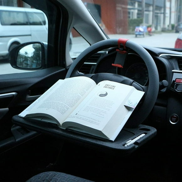 Steering Wheel Desk Car Laptop Desk Auto Car Steering Wheel Tray Steering Wheel Desk Auto Car Steering Wheel Tray For Computer Food Snack Lunch Drinking Car Laptop Desk Eating
