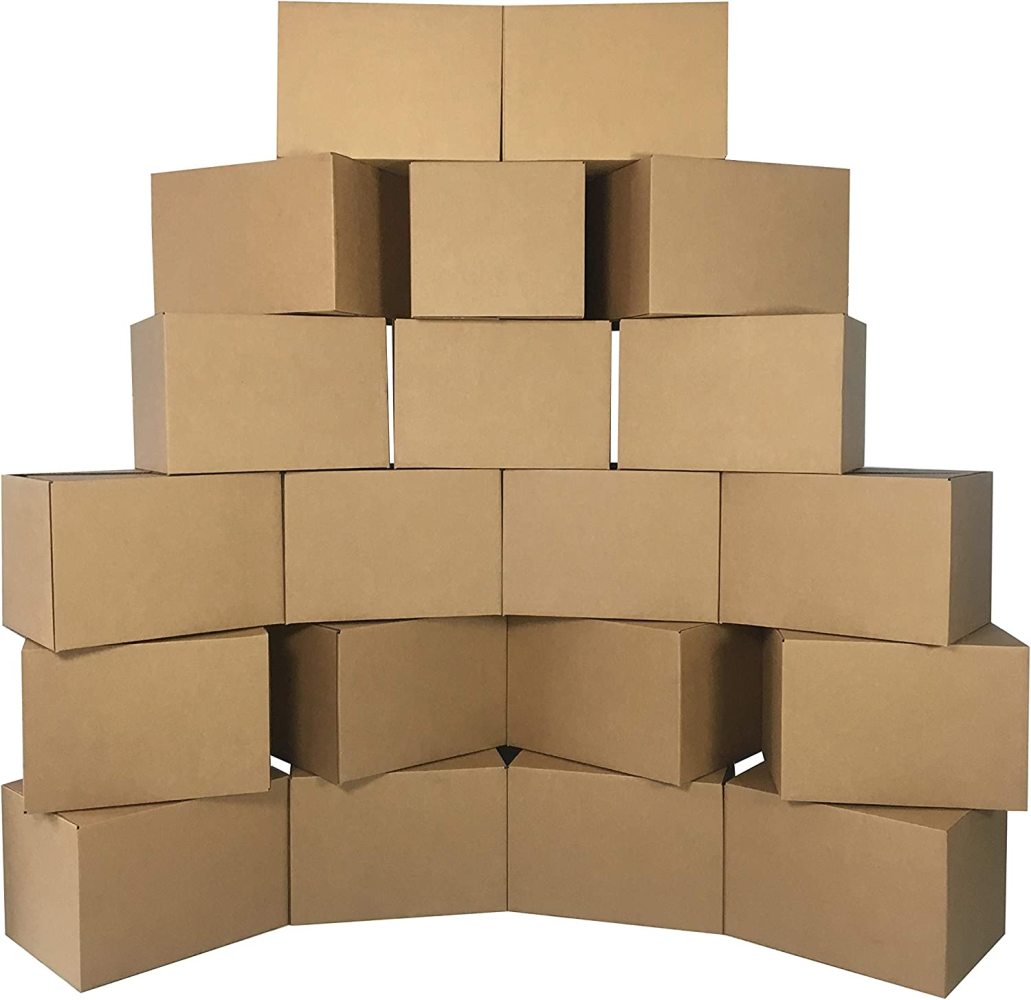 FULenQnu Moving Boxes Bundle of 18x14x12 (Medium Boxes Pack of 20