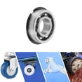 thumbnail image 2 of Unique Bargains 62/22NR Deep Groove Ball Bearings 22x50x14mm P5 Open Type Lubricated Bearings 1 Pc Car Scooter Skateboard Wheel Universal Silver Tone, 2 of 6