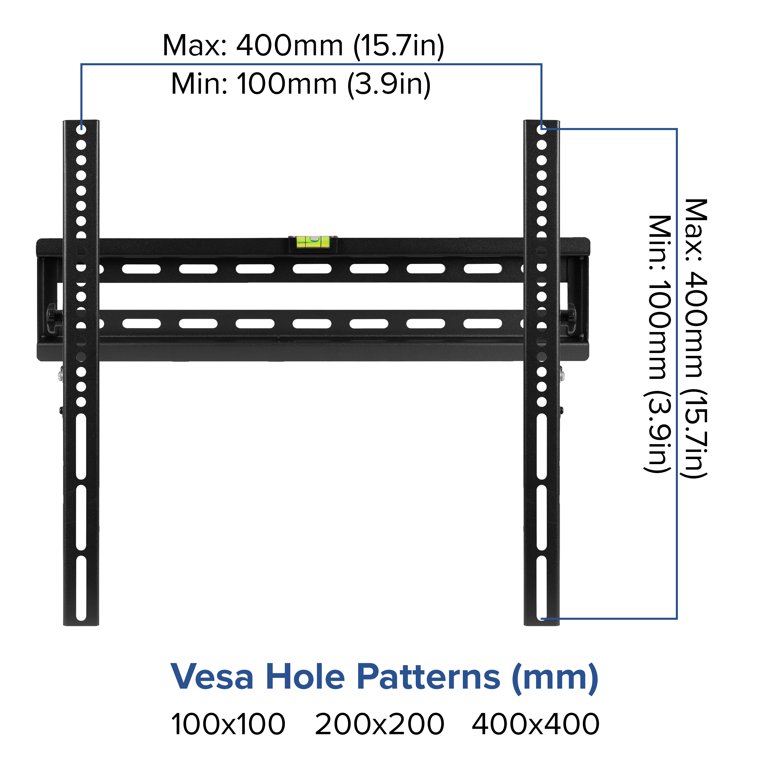 Emma + Oliver Tilt TV Wall Mount with Built-In Level - Fits most