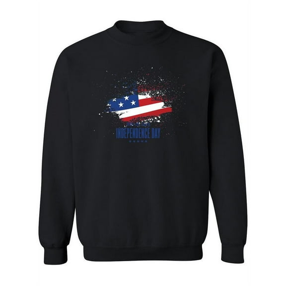 Fourth Of July Banner Sweatshirt Women -Image by Shutterstock, Female 4X-Large