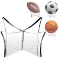 thumbnail image 6 of Acrylic Sports Ball Stand, Basketball Soccer Display Holder, Acrylic Sports Ball Display Stand Holder for Basketball Soccer Football, Christmas Gift, 6 of 7