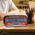 thumbnail image 6 of DISNIMO Boys Backpack, Fire Engine Printed 3Pcs 17 Inch Preschool Bookbags with Lunch Box Set, Kindergarten Toddler School Backpack with Pencil Case, Back to School Gift, 6 of 7