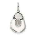 thumbnail image 4 of 925 Sterling Silver Solid Polished Cowboy Hat Charm 19x12mm Wide Pendant Necklace for Women, 4 of 5