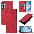 thumbnail image 1 of Wallet Case for Samsung Galaxy S26 Pro with Card Slots & Stand, Shockproof Scratch-Resistant Cover Red, 1 of 6