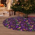 thumbnail image 6 of Sikiie Mardi Gra2 30-48 inches {designName} Print Christmas Tree Skirt Snowman Xmas Tree Skirt with Edge Christmas Decorations for Holiday Party36", 6 of 7