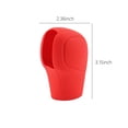 thumbnail image 3 of CxhicLuv Car Gear Shifter Knob Cover, Auto Elastic Protector, Universal Anti-Slip Fit, Vehicle Interior Accessories, Shifter Scratch Prevention Tools for Car Owners, Red, 3 of 6