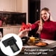 thumbnail image 4 of Llavero Drive Safe de Uxcell, 1 juego de llavero de letra W 'Te necesito aquí conmigo, te amo' llavero personalizado con caja de regalo para él, regalos de Navidad y Día de San Valentín, negro blanco, 4 of 6