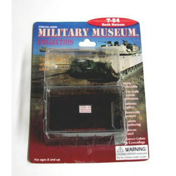 1/144 T54 Mod 1951 N. Vietnamese Tank (Assembled)