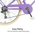 thumbnail image 6 of Glerc Missy 20" Girl Bicycle for Youth Over 6 Years Old Kids, Teenager with Wicker Basket, Purple, 6 of 13