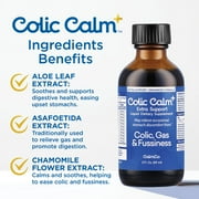 Colic Calm Colic, Gas & Fussiness, Extra Support, 2 fl oz (59 ml) (Pack of 1)