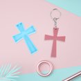 thumbnail image 4 of WHAMVOX Creative Cross Shaped Silicone Mold for DIY Keychains and Resin Crafts Assorted Color Portable Lightweight, 4 of 8
