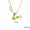 5Pcs Personalized Initial Necklace Under $5 a22, variant on 5Pcs Initial Letter Necklace, Cagogo Personalized Initial Letter Necklace, Custom Name Necklace for Women Her Mom, Gold Plated Alloy Bubble Pendant Necklace, Elegant Gift for Birthday Christmas