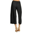 thumbnail image 2 of Women’s Casual Loose Wide Leg Pants High Waist Palazzo Lounge Pants,Black,Small, 2 of 6
