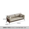 thumbnail image 1 of U Shaped Sectional Living Room Sofas Modern Solid Colors Nordic Luxury Lazy Sofa Office Nordic Lounge Divano Home Furniture My Lux Decor Round, 1 of 12