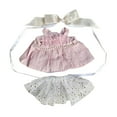 thumbnail image 4 of Vestido de muñeca de peluche Hugo para Muñecas de 20 cm falda de gasa Color rosa, 4 of 7