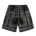 thumbnail image 6 of BOOMNY Men's Shorts Casual Printed Elastic Waist Drawstring Beach Shorts For Man Soft Loose Fit Summer Workout Shorts Comfy Mens Dailywear, 6 of 6