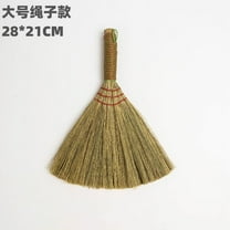 GUIYONG Small Whisk Broom Handheld Sweeper Brush Halloween Short Handle Hand Broom For Desk Cleaning Indoor Outdoor Camping Household Use