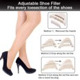 thumbnail image 3 of 4 Pairs Adjustable Shoe Filler Unisex Shoes Too Big Inserts, Adjustable Shoe Filler Unisex Reusable_gift Of G, 3 of 5