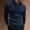 Navy, variant on Mens Casual Polo Shirts Long Sleeve Lightweight Solid Color Casual Business Polo Classic Golf T Shirts