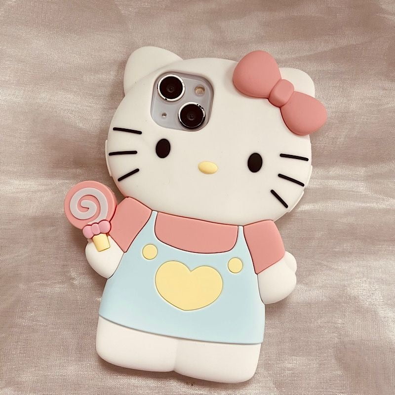 3D sanrio Kuromi hello kitty mymelody cute Phone Cases For iPhone 14 13 12  11 Pro Max XR XS MAX X Back Cover - Walmart.com