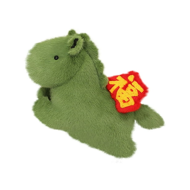 Adorno de caballo para San Valentín 2026, regalo de bendición de caballo con corazón rojo de 45 cm, decoración de mesa para restaurante, decoración de sofá de Año Nuevo, ponis de peluche, recuerdo de