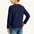 thumbnail image 6 of Bovxnpu Girls Long Sleeve Shirts Undershirts Kids Long Sleeve Crew Neck Soft Cotton Base Layer Top Outfits, 6 of 6