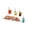 1, variant on Cute Corgis And Iced Drinks Resin Model Car Interior Decorative Ornaments Set