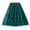 Dark Green, variant on Michellecmm Ladies Cake Skirt High Waist Multilayer Mesh Pleated Long Skirt