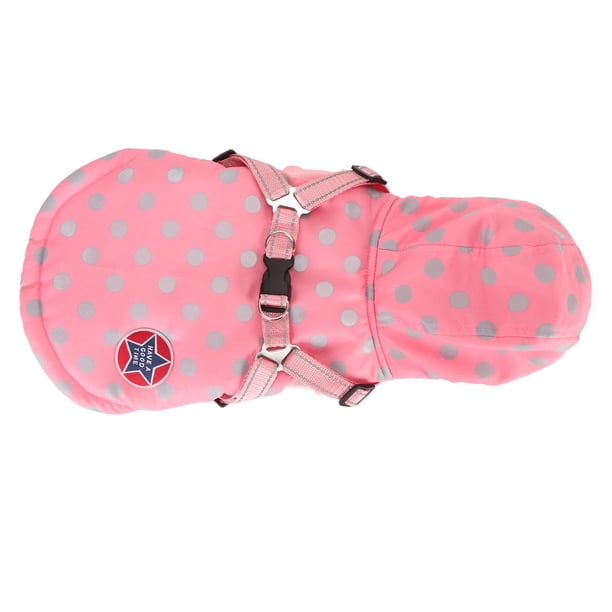 Abrigos de Invierno para Perros Chaqueta de Invierno Cálida con Ala Impermeable Transparente con Arnés Ajustable para Cachorros y Perros Pequeños ANGGREK Otros