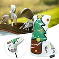 thumbnail image 3 of Golf Driver covers for head Headcover Golf Putter Cover Mallet - white 18x13CM, 3 of 9