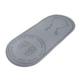 thumbnail image 1 of Colchoneta, colchoneta deslizante de 55x24 pulgadas para saltar cuerda, colchoneta de Yoga TPE Fitness para adultos, reducción de ruido, Negro DYNWAVEMX Almohadilla para saltar la cuerda, 1 of 8