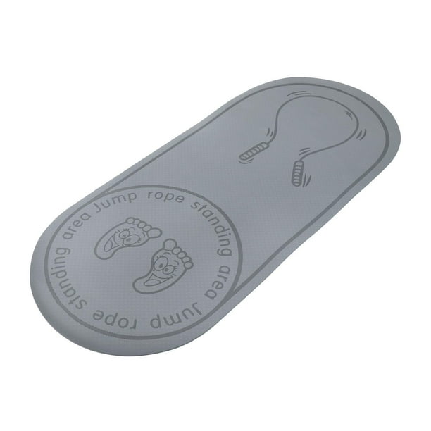 Alfombrilla antideslizante Sharpla para saltar cuerda Negro