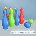 thumbnail image 2 of Hiroekza Sports & Outdoors Bolos para padres e hijos Deportes de interior y exterior Juegos interactivos Minijuego de bolos para bebés Liquidación para niños, 2 of 6