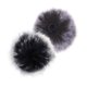 thumbnail image 2 of 2 protectores de viento peludos para micrófonos: protector de viento para micrófono de solapa de solapa, protector de viento Dead Cat para mini micrófono de solapa con clip., 2 of 7