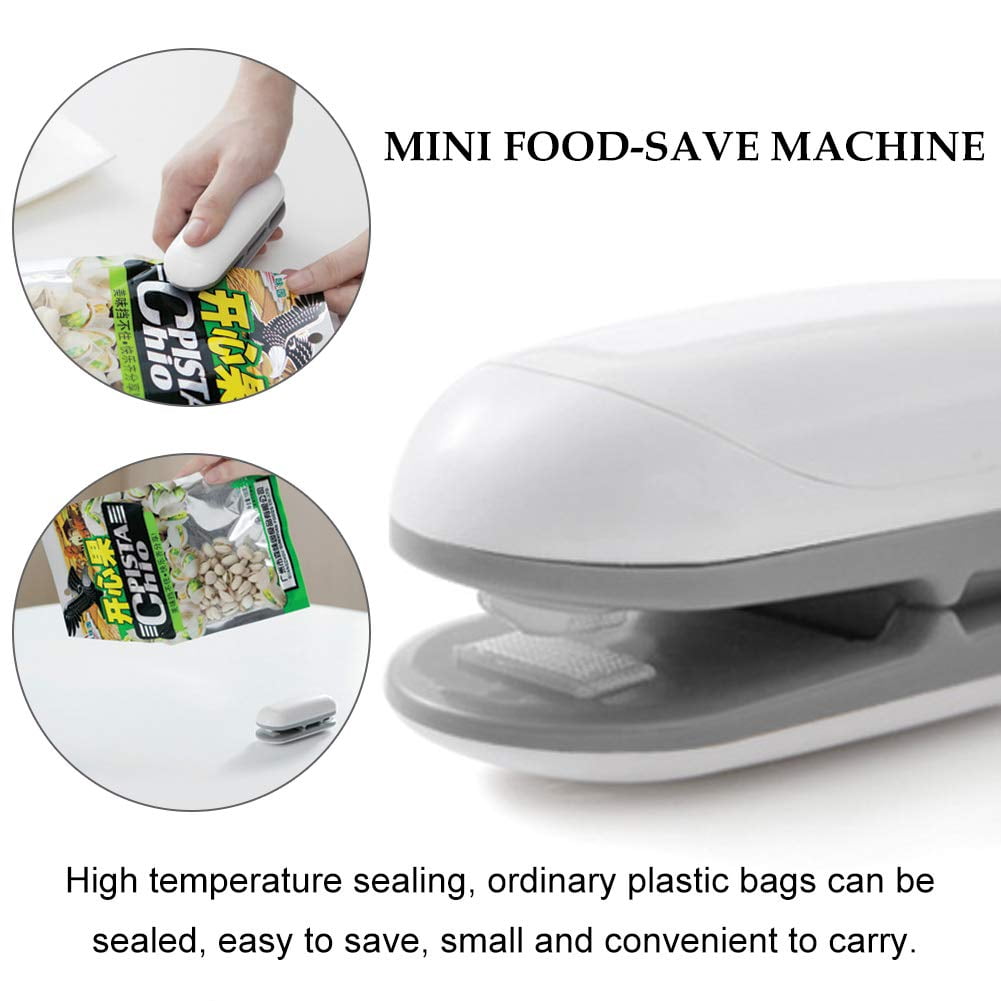 2 x Mini Bag Sealer, Pack Portable Heat Vacuum Sealers Plastic Sealer, –  UproMax