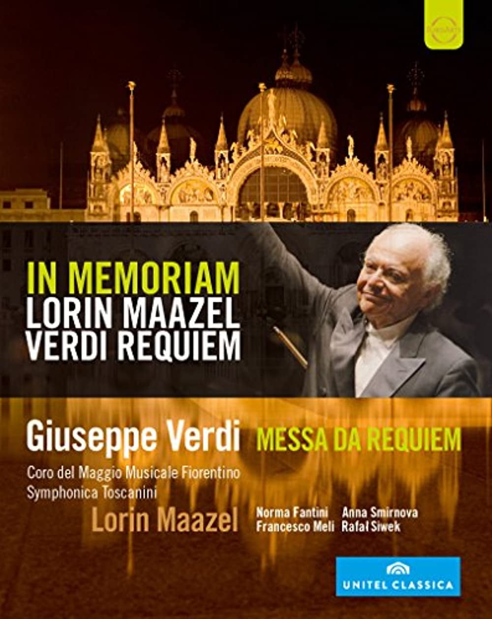 Amazon.com: Verdi: Messa da Requiem [Blu-ray] : Sonia