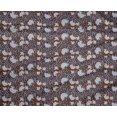 thumbnail image 4 of oneOone Polyester Lycra Fabric Leaves & Floral Block Printed Fabric 1 Yard 56 Inch Wide, 4 of 5