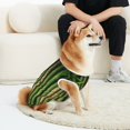 thumbnail image 5 of Pofeuu Green Bamboo Fence1 Print Dog Clothes Fashionable Sleeveless Pet Vest Cotton Dog Shirt, Ideal for Small, Medium, and Large Breeds-4X-Large, 5 of 7