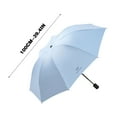 thumbnail image 2 of SPOORYYO Automatic Three Fold Eight Rib Umbrella with Black Glue for Sun and Rain Protection - Windproof, Durable, and Quick-Drying - Ideal for Travel and Daily Use, Opens/Closes with One Button, 2 of 8