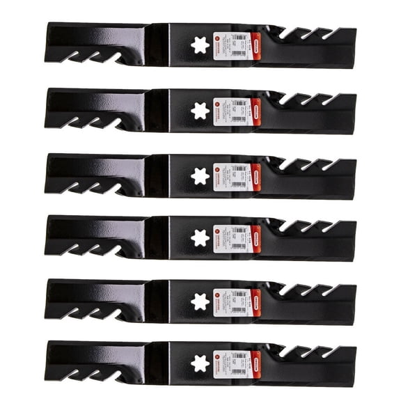 Oregon 91-938 17-7/8" G3 Gator Toothed Mulching Blades MTD Cub Cadet 50" 6-PACK