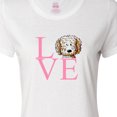 thumbnail image 4 of Inktastic KiniArt Doodle Love Women's T-Shirt, 4 of 5