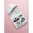 thumbnail image 3 of Cool Racoon Hoodie Women -Image by Shutterstock, Female XX-Large, 3 of 4