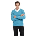 thumbnail image 1 of TOPTIE Men's Sweaters Casual Knitted Winter Pullover Tops-Blue-XL, 1 of 8