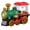 Green, variant on Unbranded Retro Steam Train Toy, Battery Operated Locomotive with Realistic Mist Spray, Lights and Music, Bump and Go Play Vehicle for Boys Girls 3+