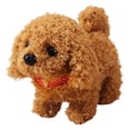 thumbnail image 2 of Juguete de peluche eléctrico, juguete interactivo con forma de animal, juguete interesante para , niñas, , regalos de cumpleaños Perro Marrón Yotijar Juguetes de peluche eléctricos, 2 of 10