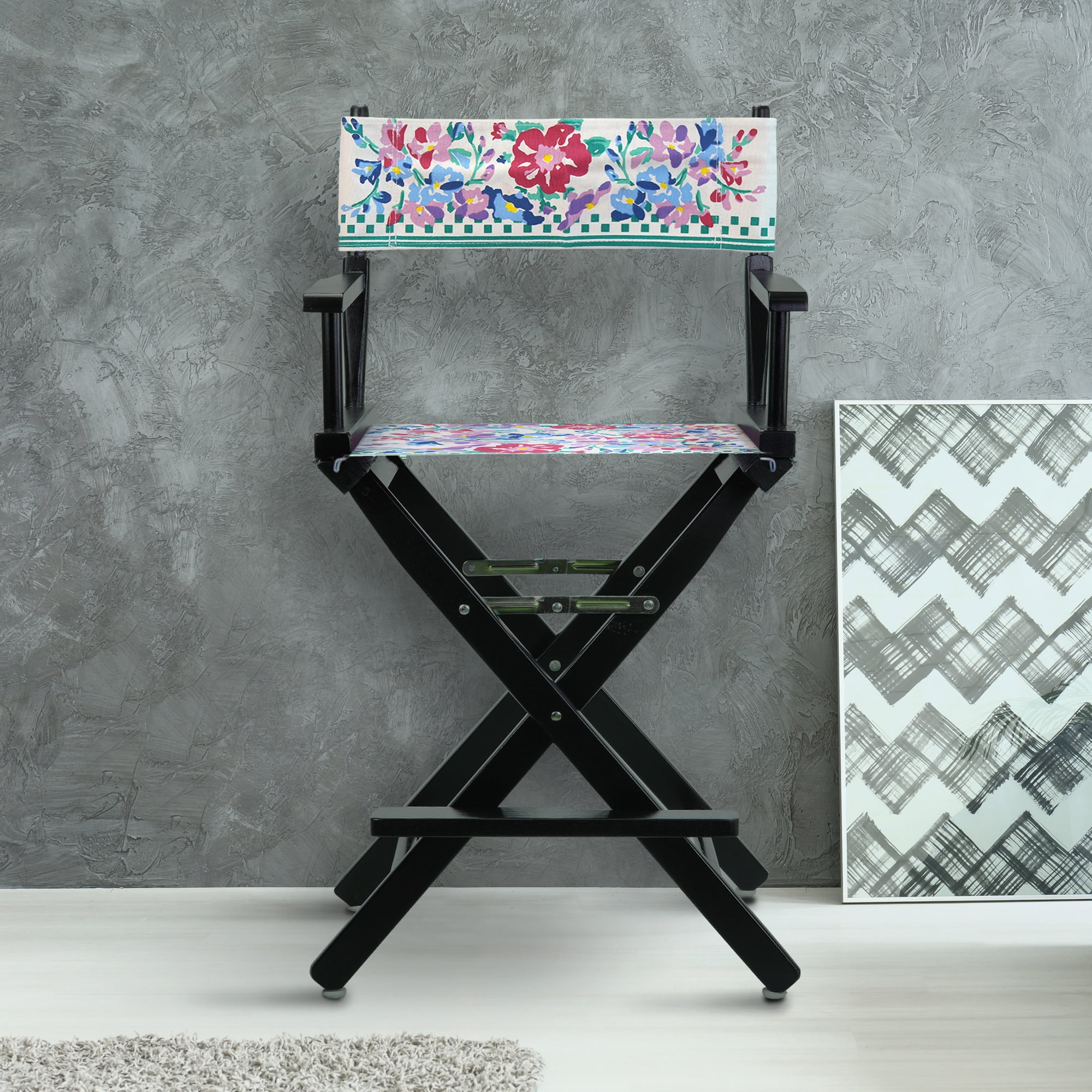 24" Director's Chair Black Frame-On The Terrace