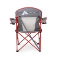 Oversized Quad Folding Outdoor Camp Chair Brilliant Red