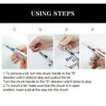 thumbnail image 4 of Portable Nail Drill Professional, Electrical Professional Nail File Kit, Electric Manicure Machine Set, Portable Nail Drill Pen Set Pedicure Gel Polish File, 4 of 8